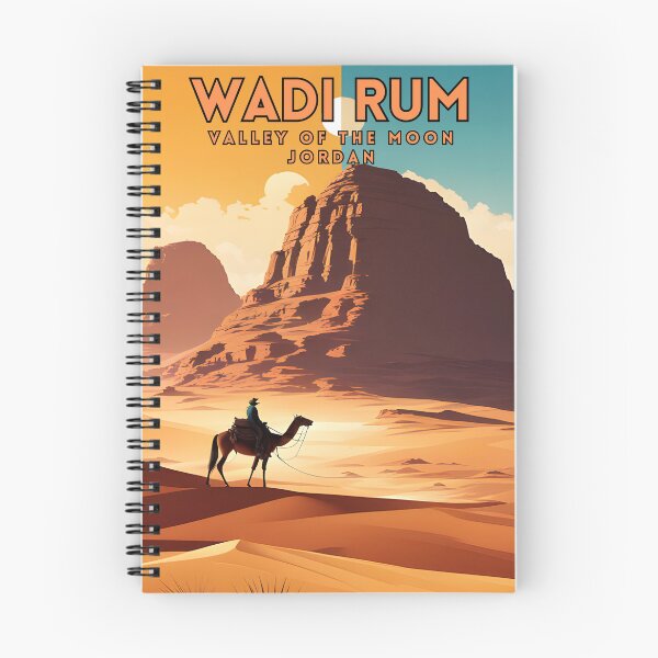 Item preview, Wadi Rum Travel Poster designed and sold by ZionPosteria.