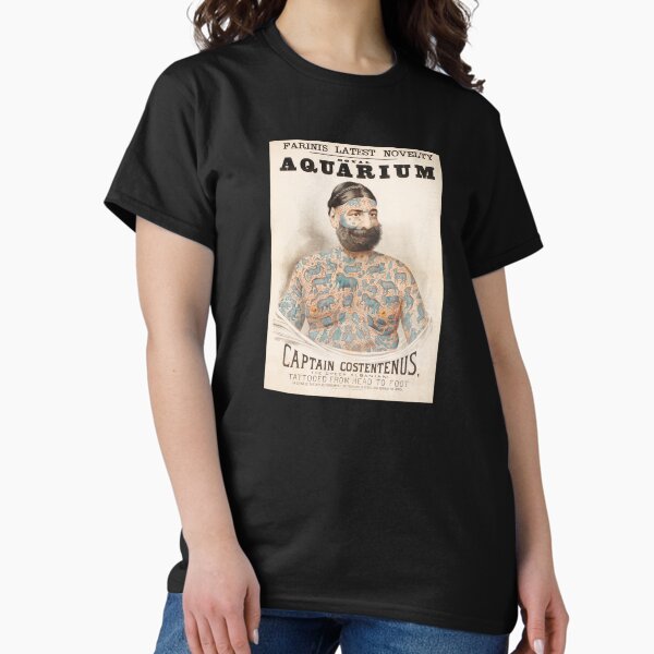 Item preview, Captain Costentenus Tattooed Man Print – Vintage 19th Century Art designed and sold by bobparduephoto.