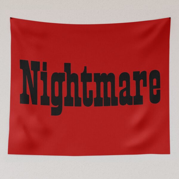 Item preview, Nightmare - Hammer Horror - Black designed and sold by ABSTRACT-IVISM.