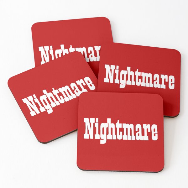 Item preview, Nightmare - Hammer Horror - White designed and sold by ABSTRACT-IVISM.