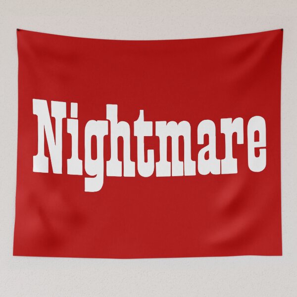 Item preview, Nightmare - Hammer Horror - White designed and sold by ABSTRACT-IVISM.