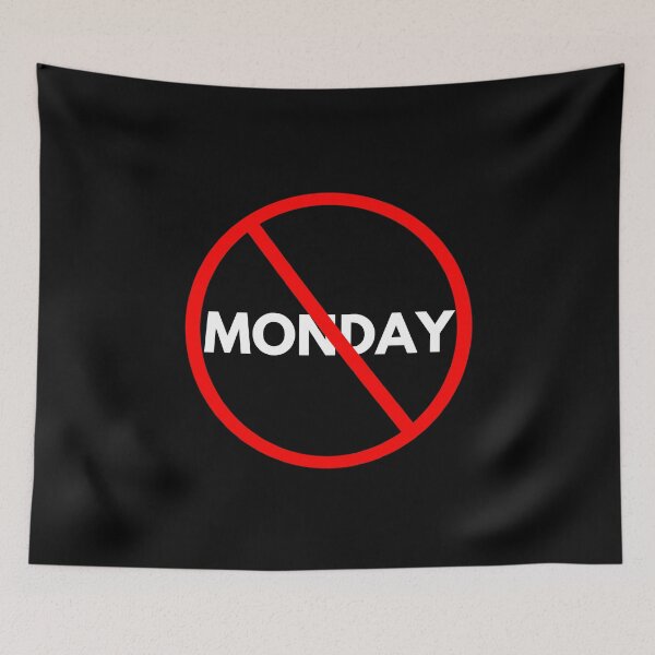 Item preview, Boycott Mondays Funny I Hate Mondays designed and sold by StudioTina.
