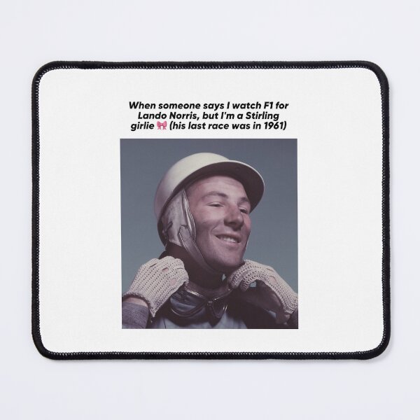 Item preview, Stirling Moss girlie meme designed and sold by cceridwenx.