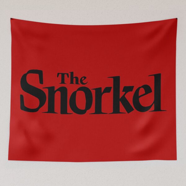 Item preview, The Snorkel - Hammer Horror - Black designed and sold by ABSTRACT-IVISM.