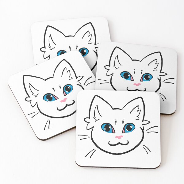 Item preview, Silly Custom Cat (White) designed and sold by Lileaf.