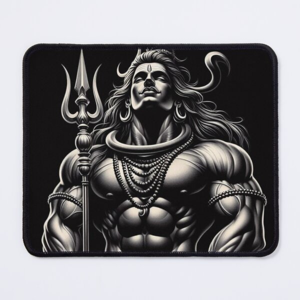 Item preview, Great waves of Mahadev mahakal Adiyogi  designed and sold by Eshant.