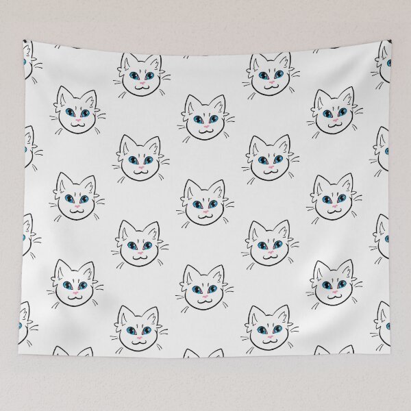 Item preview, Silly Custom Cat (White) designed and sold by Lileaf.