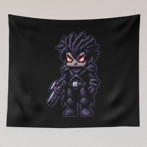 Item preview, Dark Cyber Goth, Pixel Art, Gamer, 8-Bit designed and sold by Burn-Ego.