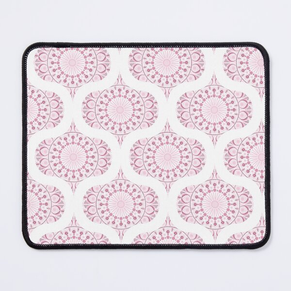 Item preview, Dusky Rose Confetti Lace Dot Mandala Retro Ogee designed and sold by Triplicate Limited.