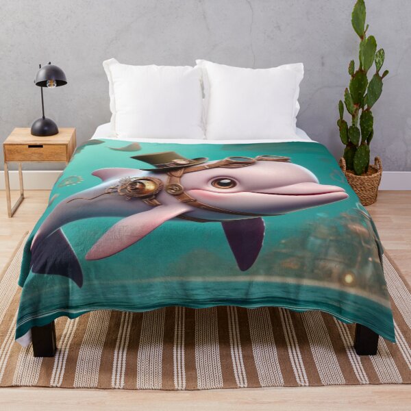 Item preview, Steampunk Amazon River Dolphin designed and sold by Sillytoe.