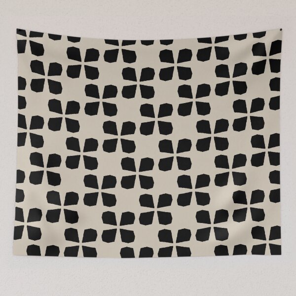 Item preview, Minimalist Japanese Floral Pattern designed and sold by Lisa D Art Designs.