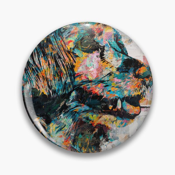 Item preview, Dog Side View Painting designed and sold by vintageblue.