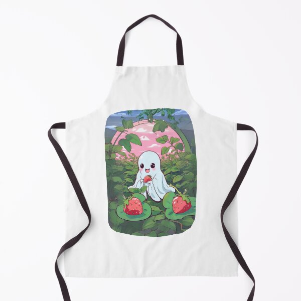 Item preview, ghost on a strawberry field designed and sold by gammye.