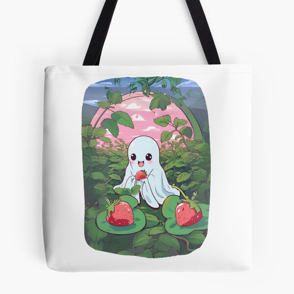 Item preview, ghost on a strawberry field designed and sold by gammye.