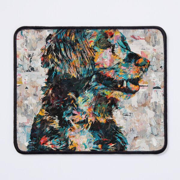 Item preview, Dog Side View Painting designed and sold by vintageblue.