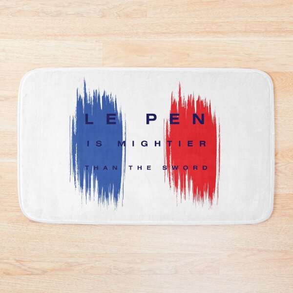Item preview, Marine Le Pen is mightier than the sword designed and sold by YogaZesty.