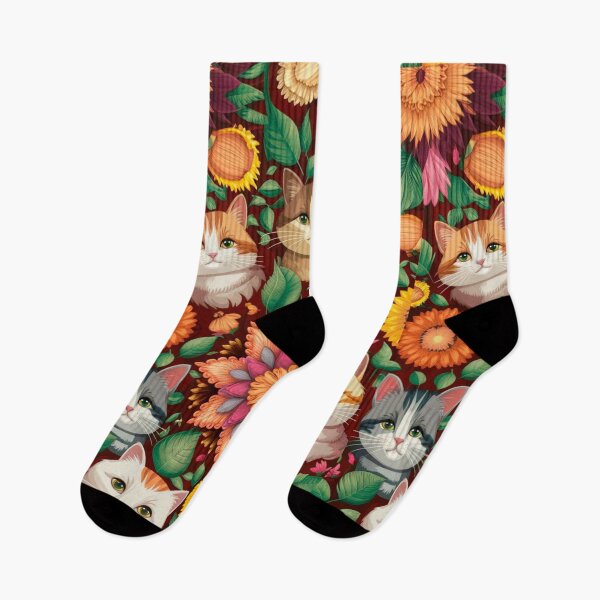 Item preview, Pattern funny cats designed and sold by MarcosCarvalho.