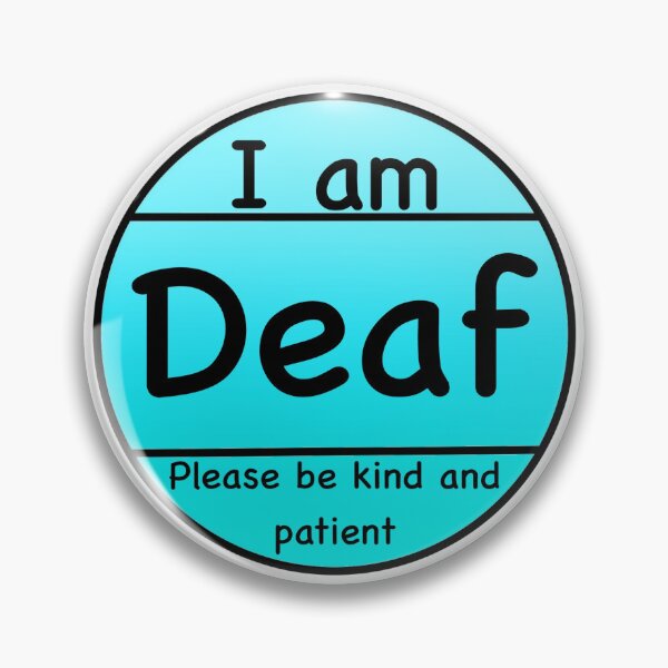 Item preview, I am Deaf designed and sold by SoniCreatesArt.