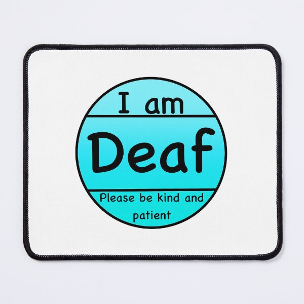 Item preview, I am Deaf designed and sold by SoniCreatesArt.