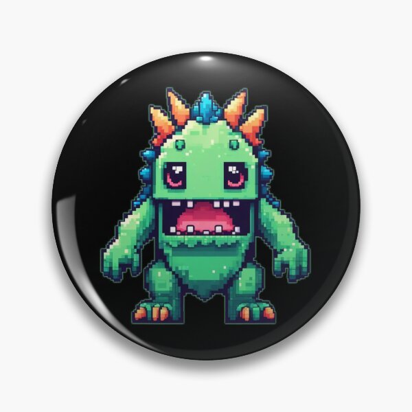 Item preview, Kawaii Kaiju, Pixel Art, Gamer, 8-Bit designed and sold by Burn-Ego.