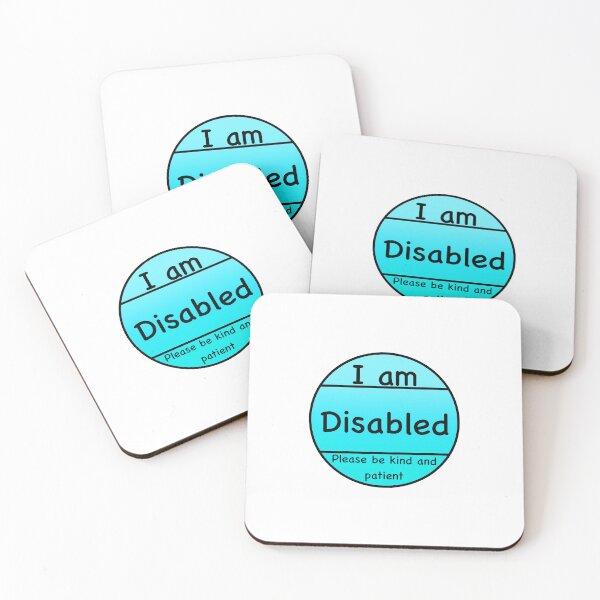 Item preview, I am Disabled designed and sold by SoniCreatesArt.
