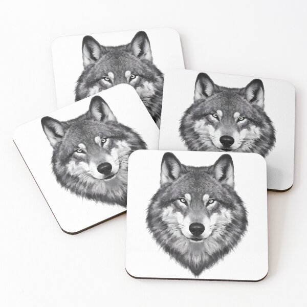 Item preview, wolf head  designed and sold by metebf.