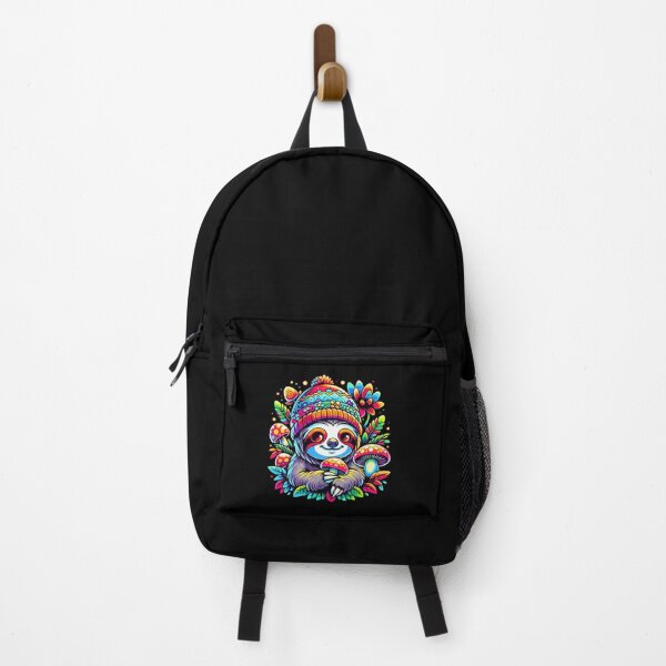 Item preview, Trippy Sloth DJ Psychedelic EDM Mushroom Colorful designed and sold by Dressed For Duty.