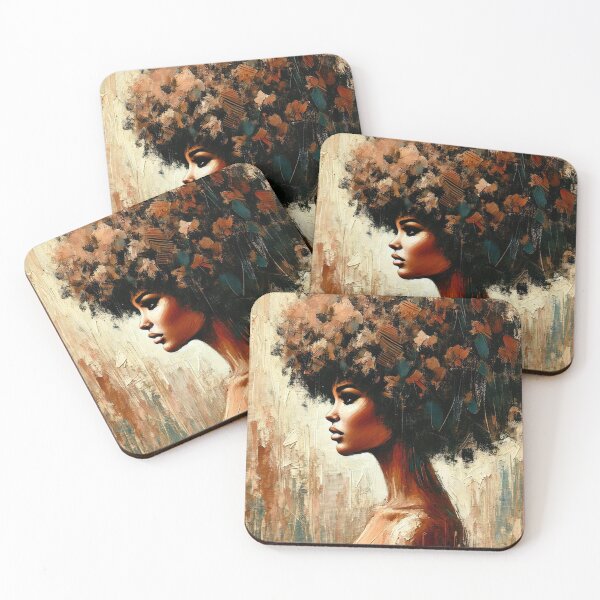 Item preview, Afro Beauty in Artistic Strokes designed and sold by BrohShop.
