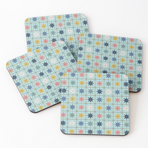 Item preview, Moroccan Star Tile Pattern designed and sold by Lisa D Art Designs.