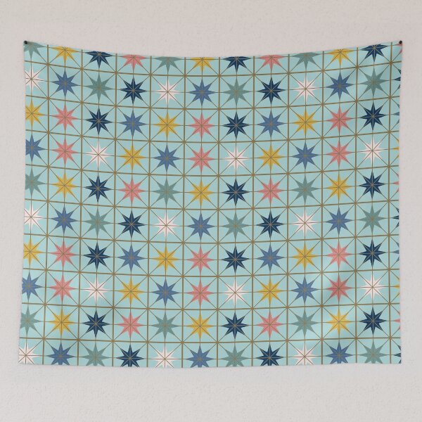 Item preview, Moroccan Star Tile Pattern designed and sold by Lisa D Art Designs.
