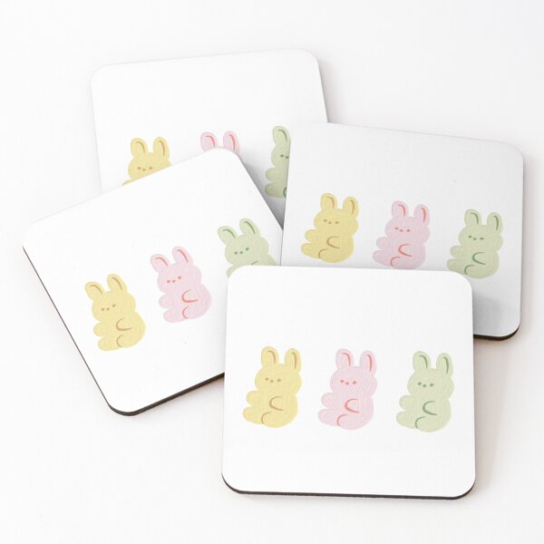 Item preview, 3 painted bunnies designed and sold by Spirit and Style.