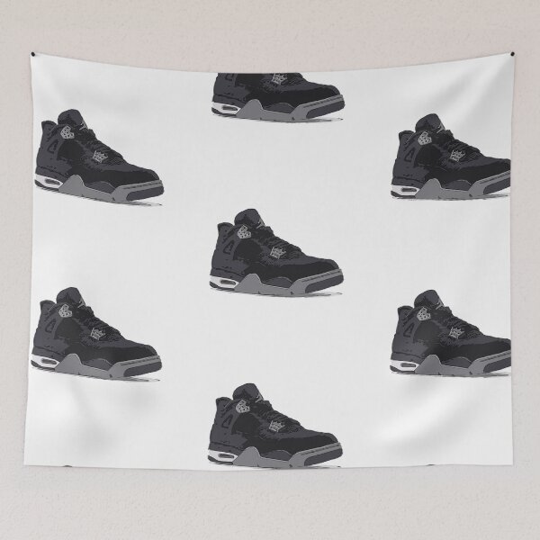 Item preview, Jordan 4 Black Canvas designed and sold by Millo21.