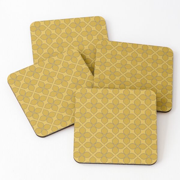 Item preview, Golden Moroccan Floral Pattern designed and sold by Lisa D Art Designs.