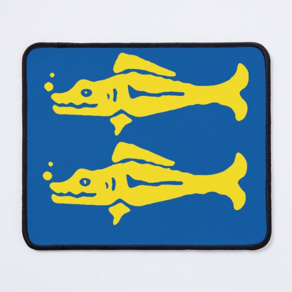 Item preview, Blue Barracudas - LotHT Team Shirt designed and sold by Hair-brained  Haberdasher.