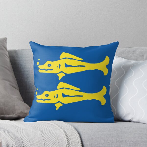 Item preview, Blue Barracudas - LotHT Team Shirt designed and sold by Hair-brained  Haberdasher.