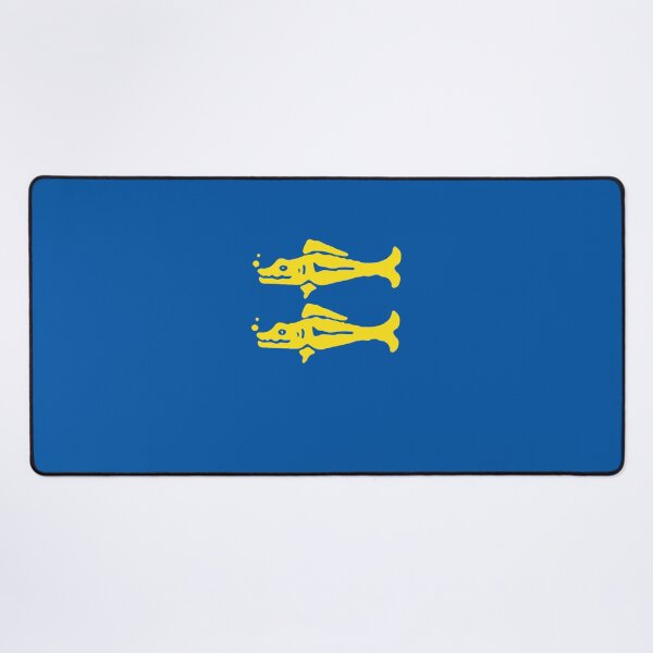 Item preview, Blue Barracudas - LotHT Team Shirt designed and sold by Hair-brained  Haberdasher.