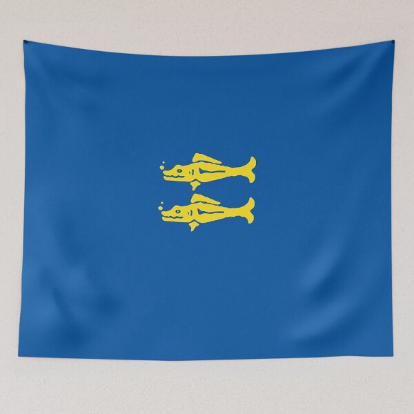 Item preview, Blue Barracudas - LotHT Team Shirt designed and sold by Hair-brained  Haberdasher.