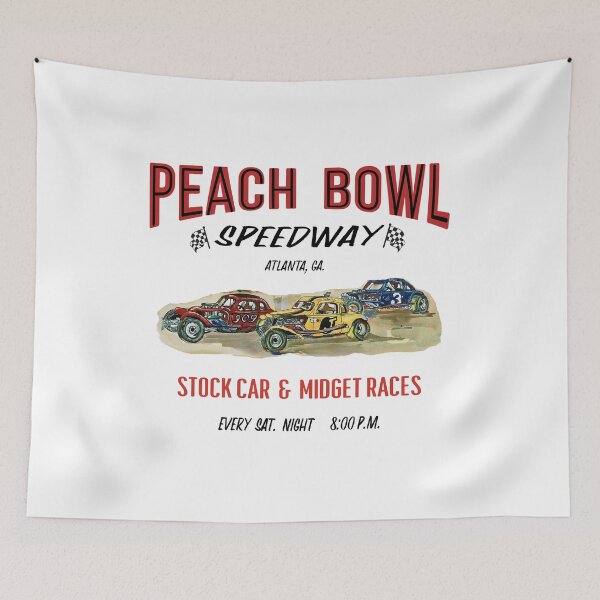 Item preview, Peach Bowl Speedway Atlanta Georgia designed and sold by Etikett.
