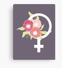 Female #redbubble #buyart Canvas Print