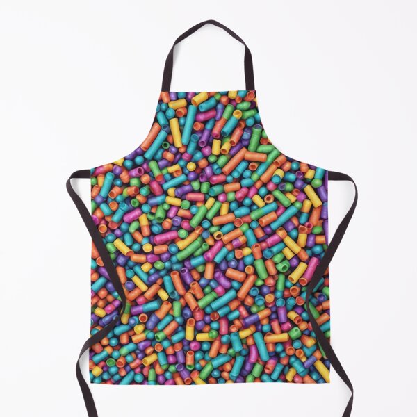Item preview, Abstract Colorful Tube Beads Pattern designed and sold by calibrit.