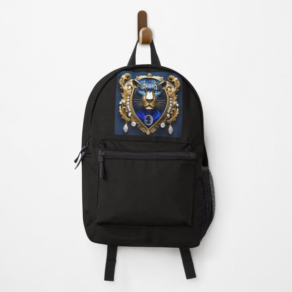 Item preview, Custom Golden Diamond Azure Panther Crest designed and sold by Way Way Cool.