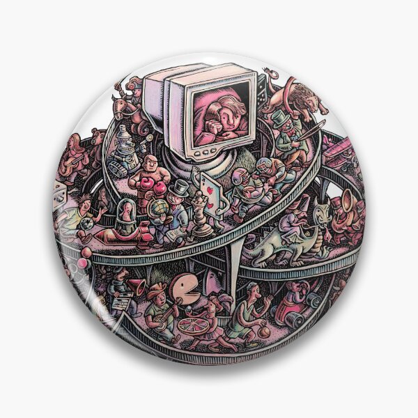 Item preview, Internet Superhighway Filled with characters from Onlilne Games designed and sold by LisaHaney.