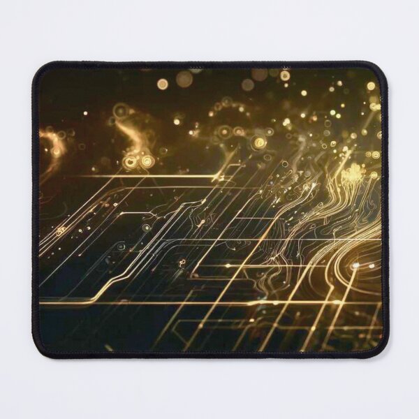 Item preview, Abstract Golden Glow I designed and sold by Marinaso.