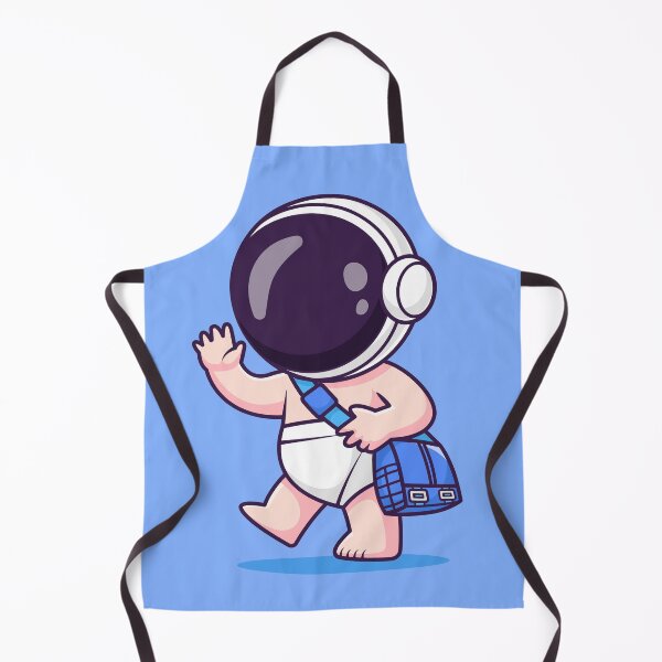 Item preview, Cute Baby Astronaut with Sling Bag Cartoon Vector Icon - Charming Science and Education Illustration designed and sold by hjian8219.
