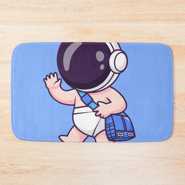 Item preview, Cute Baby Astronaut with Sling Bag Cartoon Vector Icon - Charming Science and Education Illustration designed and sold by hjian8219.
