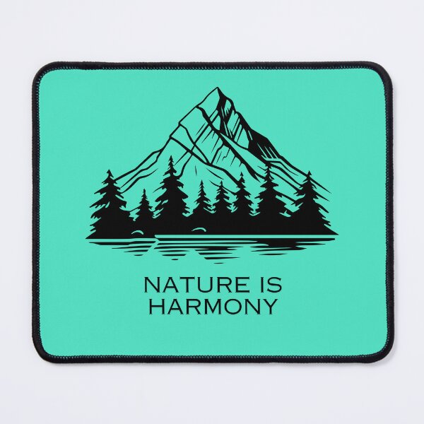Item preview, mountain and forest - Nature is harmony designed and sold by PXEpic.