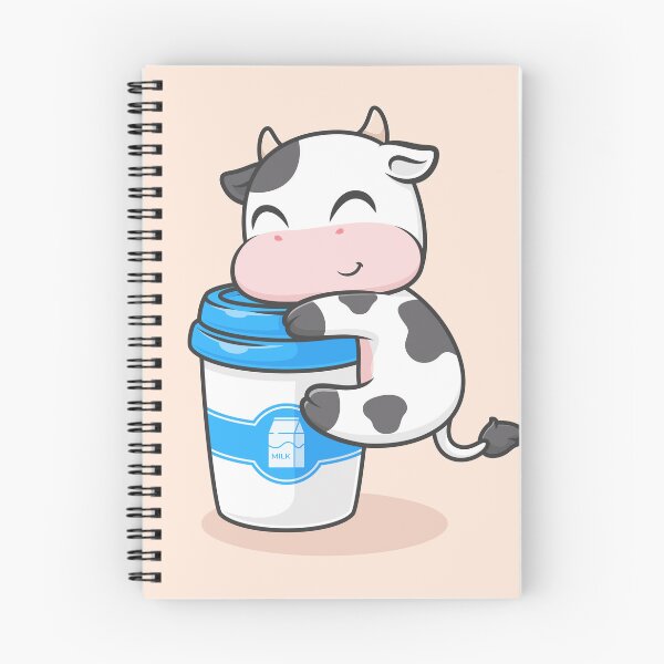 Item preview, Cute Cow Hugging Coffee Cup Cartoon Vector Icon - Charming Animal Drink Illustration designed and sold by hjian8219.