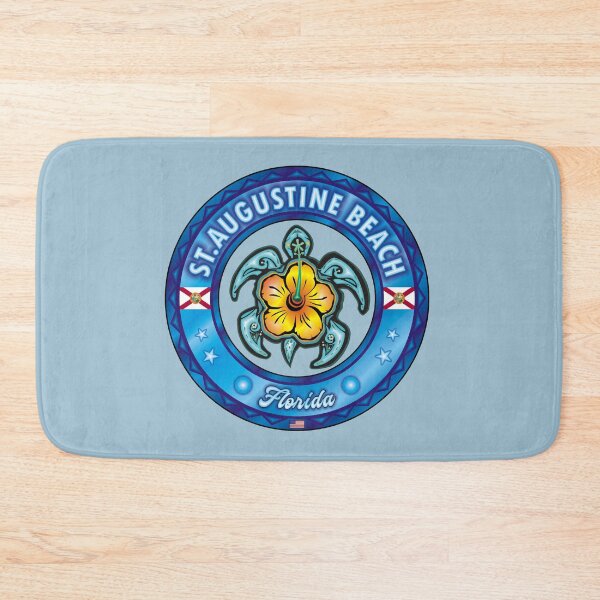 Item preview, St. Augustine Beach Florida sea turtle hibiscus designed and sold by studioss76.