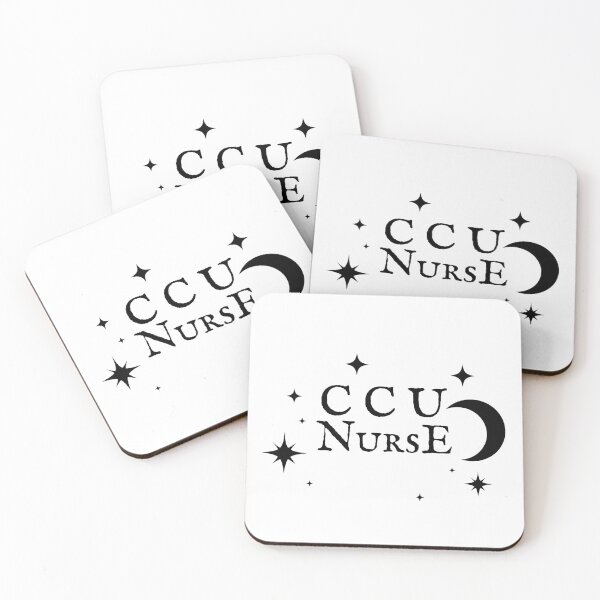 Artikelvorschau, CCU-Krankenschwester (Mond und Sterne) entworfen und verkauft von Whackadoodletee.