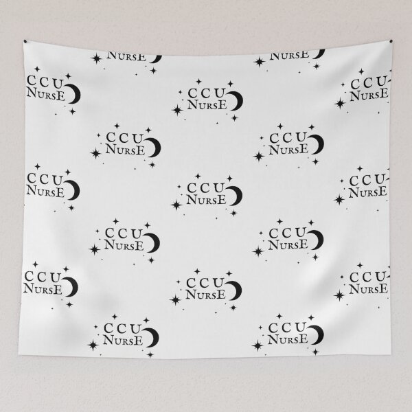 Item preview, CCU Nurse (Moon and Stars) designed and sold by Whackadoodletee.